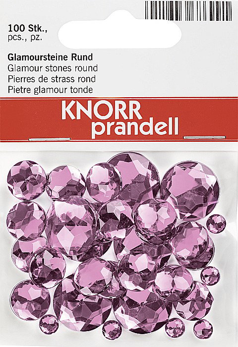 KP CRISTALE DECOR MIX 100/SET ROZ TRANDAFIRIU 2282127 [2]