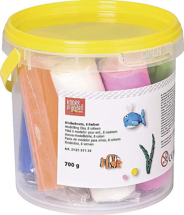 KP PLASTILINA GALEATA 700GR 8 CULORI/SET 2151124 [2]