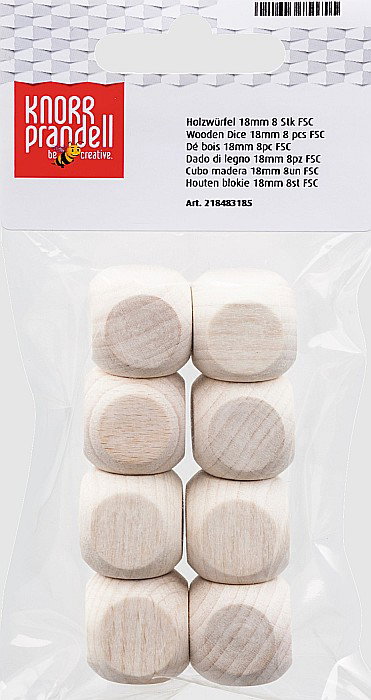 KP CUB LEMN 18MM 8/SET 8483185 [1]