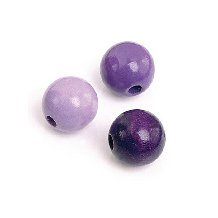 KP MARGELE LEMN 4 MM 165/SET MIX MOV LILA 6012405 [1]