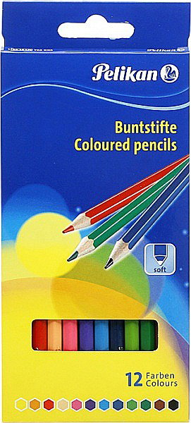 HE CREIOANE COLORATE 12/SET PELIKAN 724005 [1]