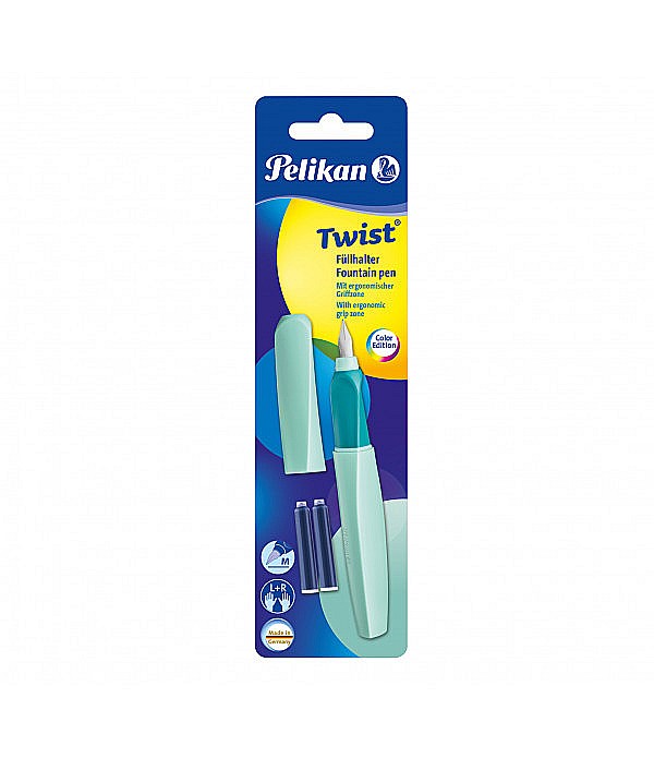 HE STILOU PELIKAN TWIST NEO MINT M CU2 REZERVE  814867 [1]