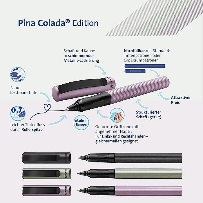 ROLLER PELIKAN PINA COLADA 824392 MOV METALIZAT [5]