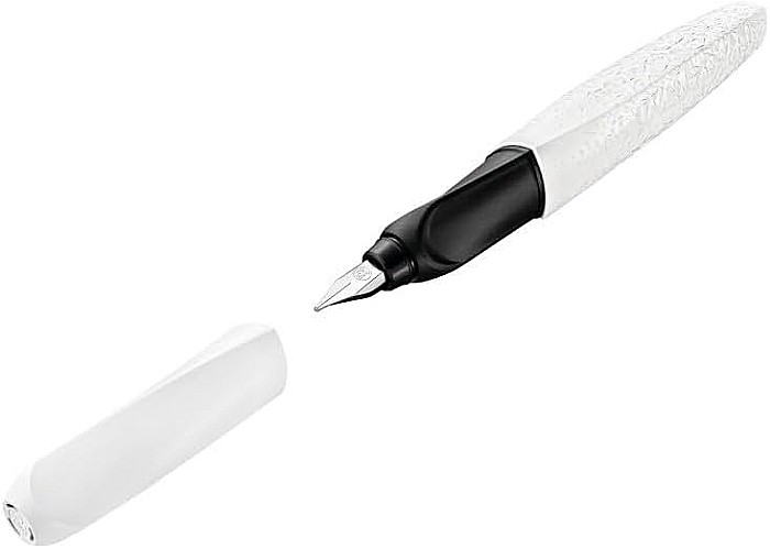 HE STILOU PELIKAN TWIST M GRIP ERGONOMIC ALB/NEGRU  CU 2 REZERVE 824637 [5]