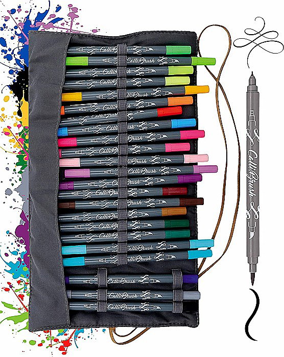 ONLINE PENAR CALLI.BRUSH ECHIPAT, 24 CARIOCI TIP PENSULA 2 CAPETE 81463 [1]