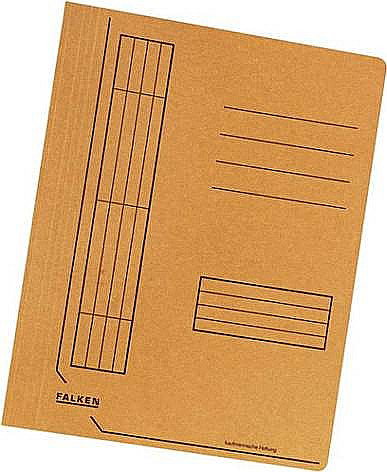 DOSAR DE CARTON CU SINA A4 FALKEN, PORTOCALIU 80003791002F [1]