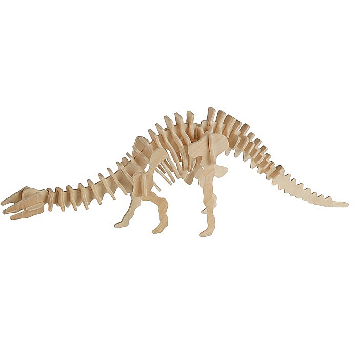 BLU PUZZLE LEMN 3D 12*30CM SCHELET DE DINOZAUR 76/6045 [6]