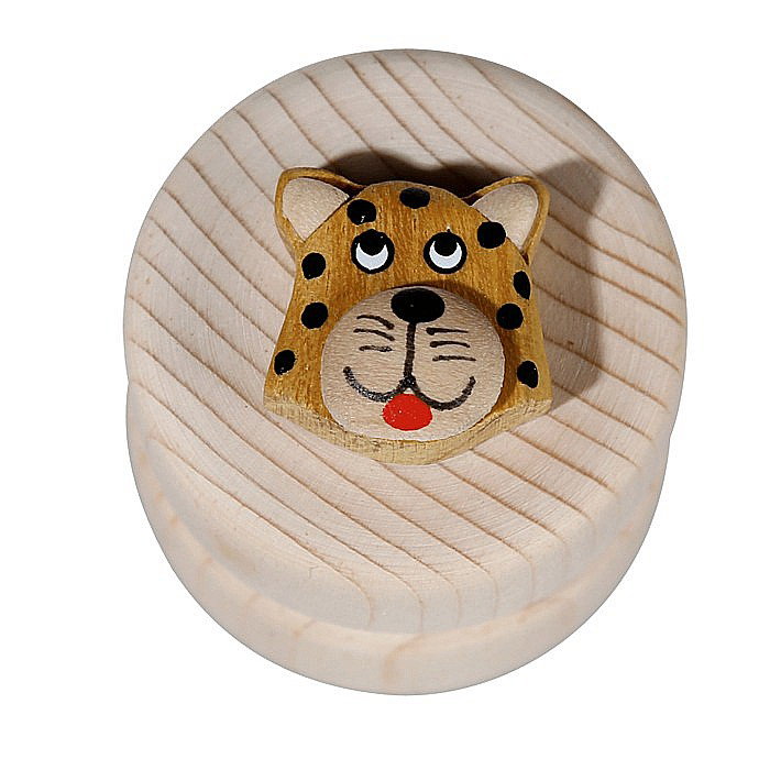 BLU CUTIUTA LEMN PENTRU DINTI DE LAPTE 3.5*3.5CM ANIMALE 76/0992 [1]
