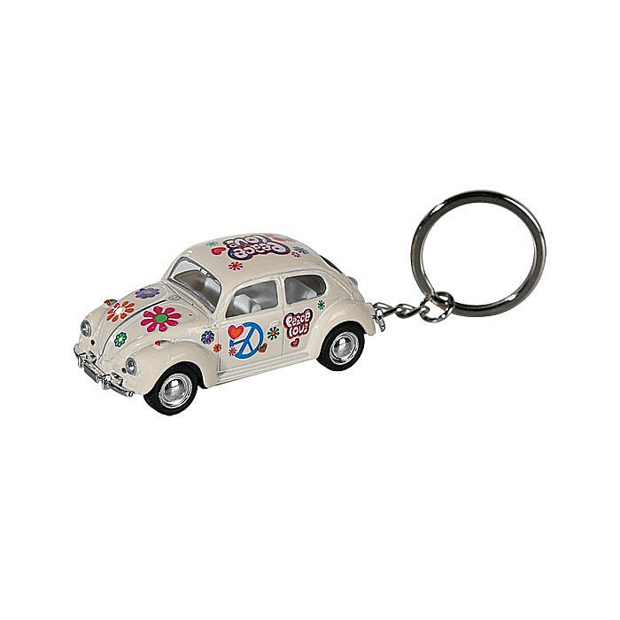 BLU BRELOC CHEI 6.5CM VW BEETLE 1967 - FLOWER POWER 56/0097 [5]