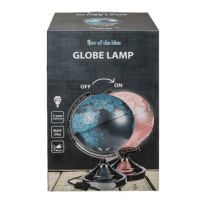 BLU LAMPA E14 GLOB PAMANTESC H:32CM, D:21CM 15W 220-240V 57/1283 [4]
