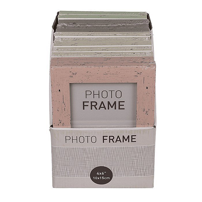 BLU RAMA FOTO PLASTIC 10*15CM IMITATIE LEMN PASTEL 94/2570 [7]