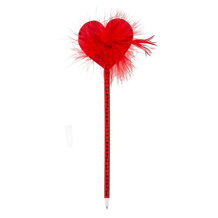 PIX CU PUF SI PAIETE 21CM INIMA/FLUTURE 230035 [4]