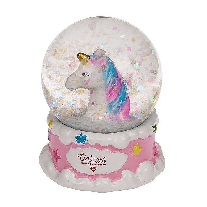 BLU GLOB DECORATIV GLITTER 6*4.5CM UNICORN 190361 [5]
