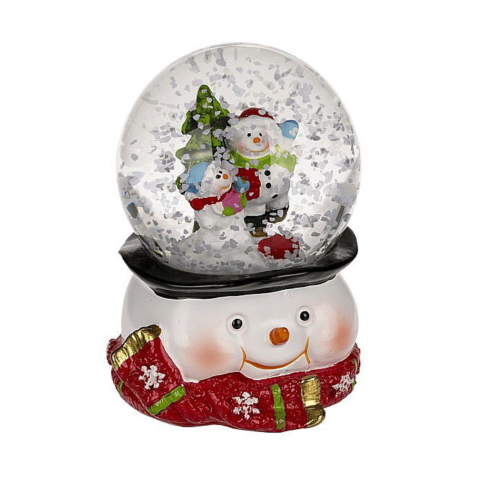 BLU GLOB DECORATIV DIN STICLA 5.2*6.5CM CRACIUN 950142 [3]