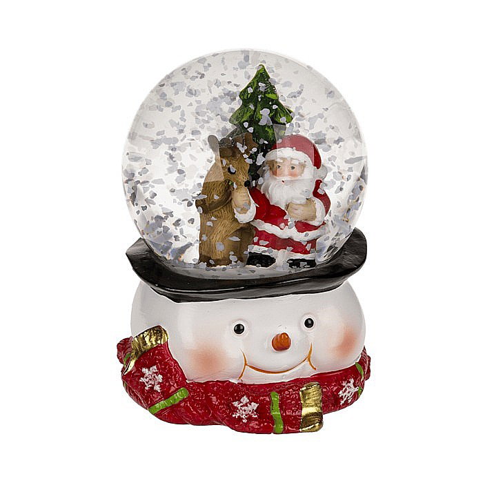 BLU GLOB DECORATIV DIN STICLA 5.2*6.5CM CRACIUN 950142 [4]