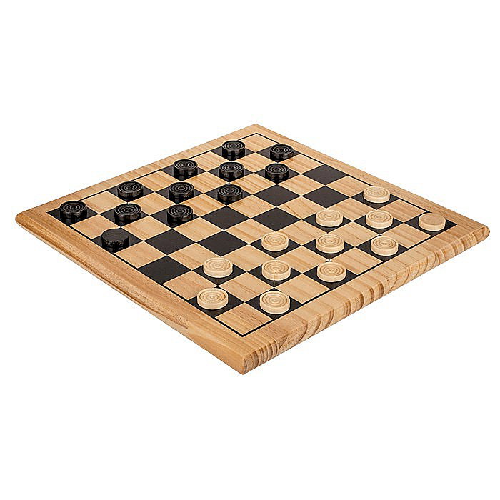 BLU JOC DAME DIN LEMN 28.5*28.5CM IN CUTIE CADOU 79/3911 [3]