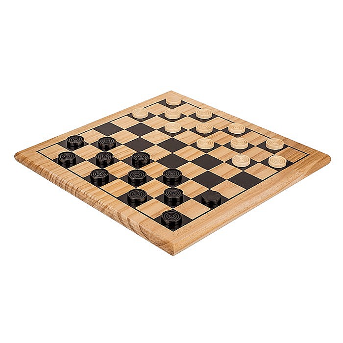 BLU JOC DAME DIN LEMN 28.5*28.5CM IN CUTIE CADOU 79/3911 [4]
