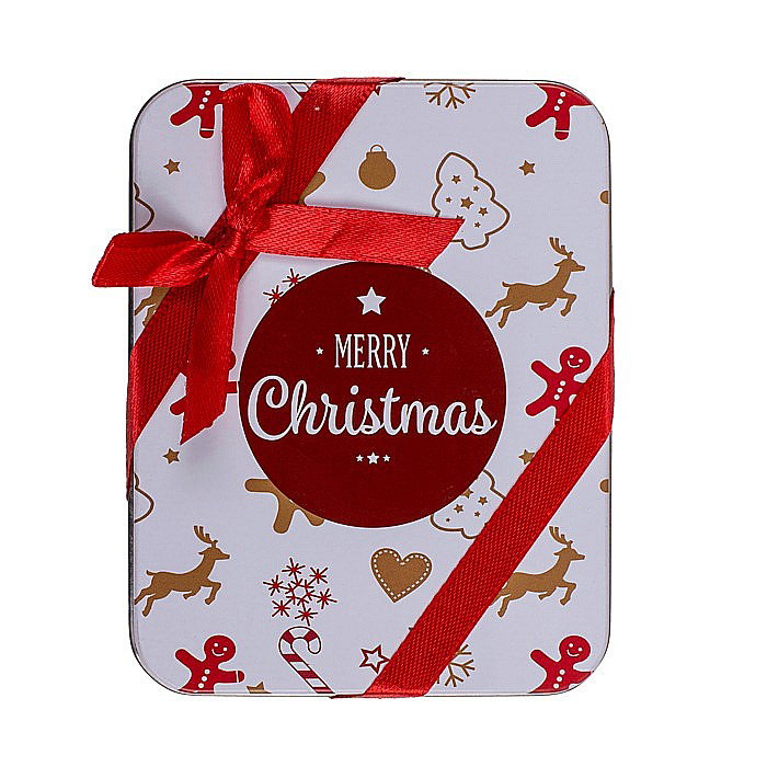 BLU CUTIUTA CADOU METAL 12*9CM MERRY CHRISTMAS 62/0847 [2]