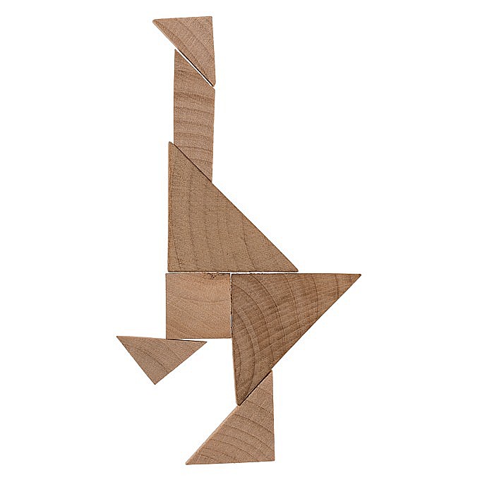 BLU PUZZLE DIN LEMN 4.5*4.5CM JOC DE INDEMANARE 76/6184 [3]
