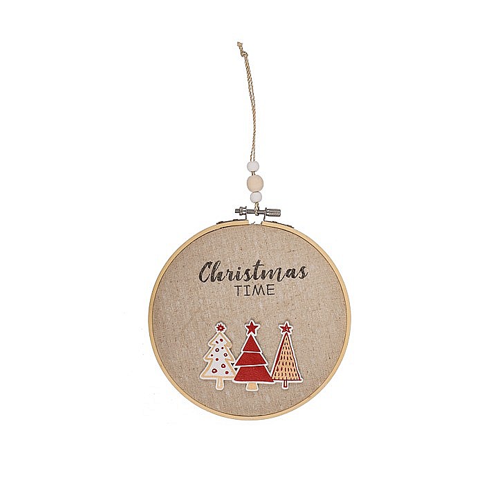 BLU DECORATIUNE SUSPENDATA DIN LEMN 2*17*2CM CHRISTMAS TIME 960433 [4]