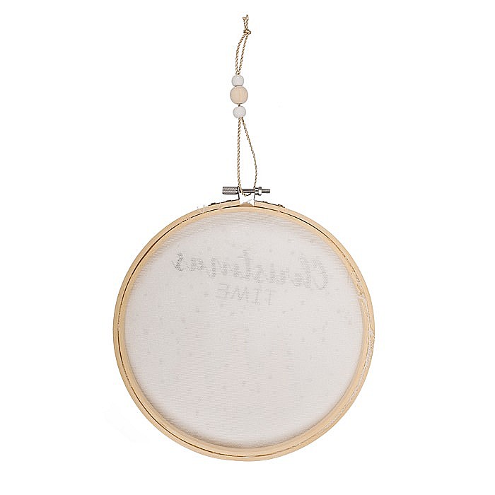 BLU DECORATIUNE SUSPENDATA DIN LEMN 2*17*2CM CHRISTMAS TIME 960433 [7]