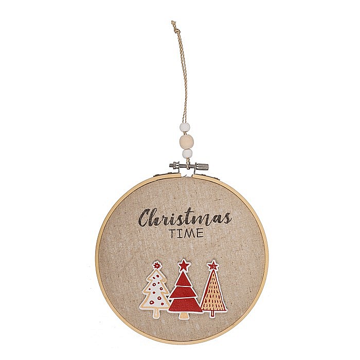 BLU DECORATIUNE SUSPENDATA DIN LEMN 2*21*2CM CHRISTMAS TIME 960434 [4]