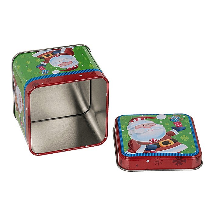 BLU CUTIE PATRATA METAL 7.5*6.5CM MOTIV CRACIUN 946253 [10]