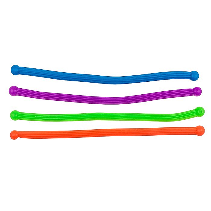 BLU CORDON ELASTIC ANTISTRESS 29*1.5*1.5CM 4/SET CULORI ASORTATE 12/0810 [3]