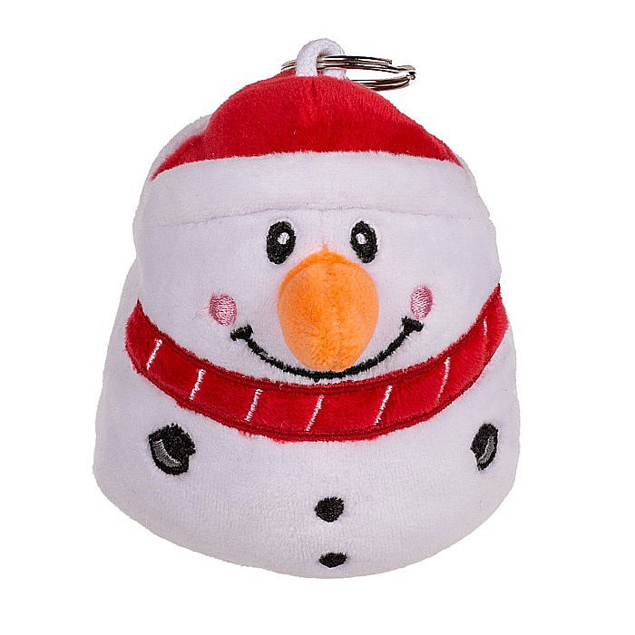 BLU BRELOC CHEI DIN PLUSH 9CM REVERSIBIL MOS CRACIUN/OM DE ZAPADA 99/6700 [6]