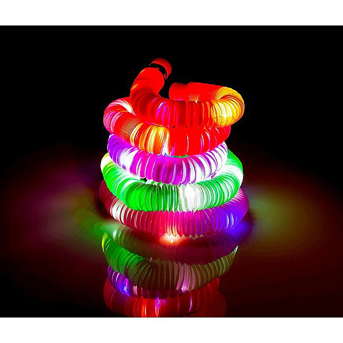 BLU JUCARIE ANTISTRES 20CM FORMA DE TUB CU LED CULORI ASORTATE 61/6671 [9]