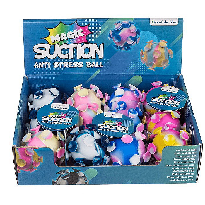 BLU MINGE MAGICA ANTISTRESS 6CM CU VENTUZE CULORI ASORTATE 61/6677 [7]