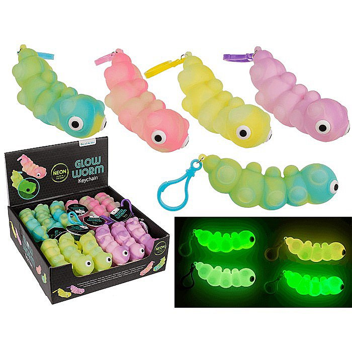 BLU BRELOC CHEI VIERME 11*3CM GLOW IN THE DARK 61/6683 [3]