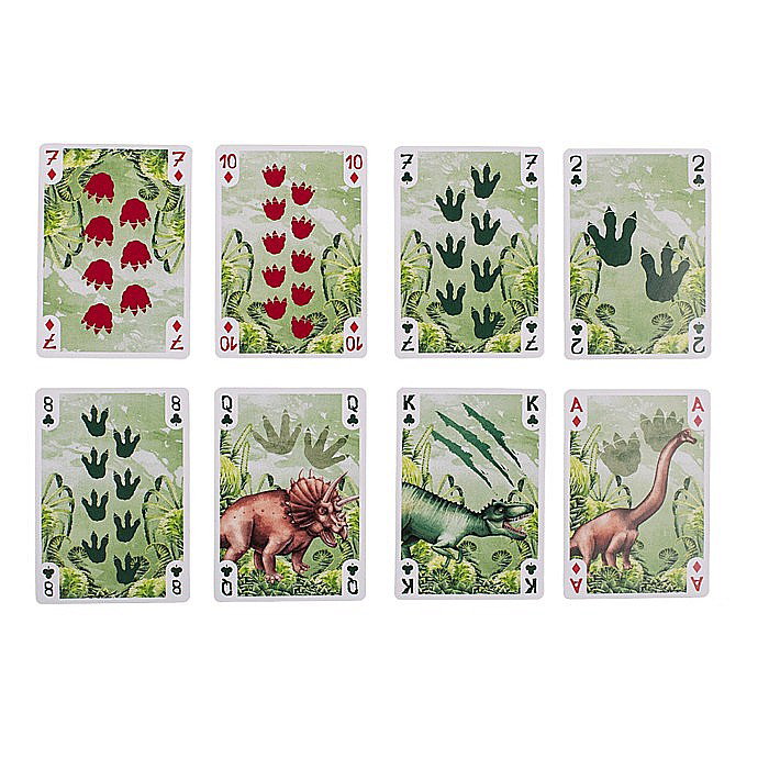 BLU CARTI JOC PLASTIC 5.7*8.7CM DINOZAURI 54/SET 76/5623 [5]
