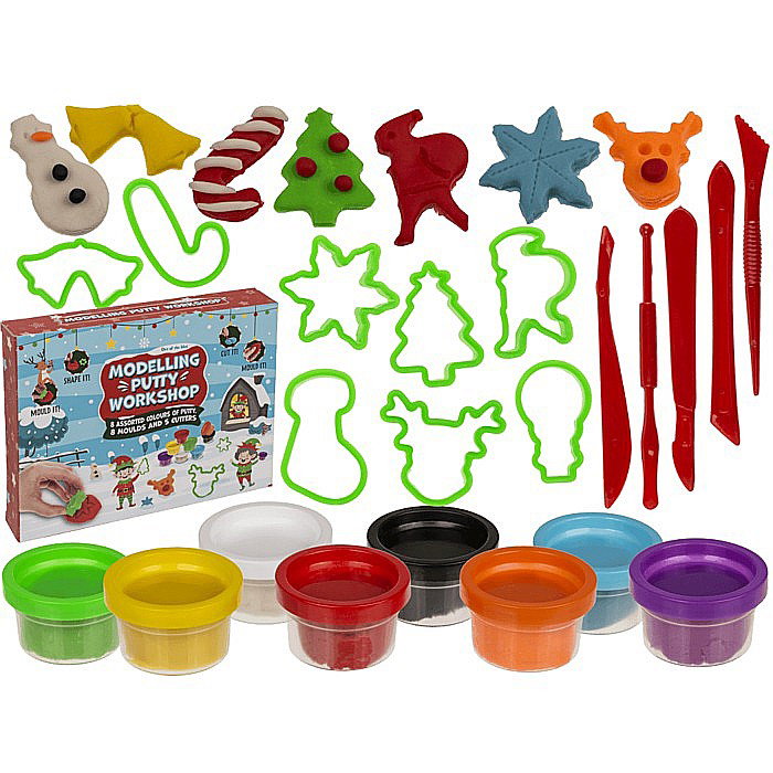 BLU SET CREATIV MODELAJ CRACIUN 21 PIESE 160017 [1]