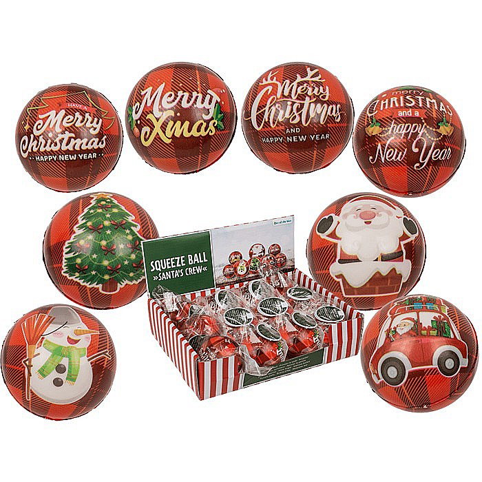 BLU MINGE SQUISHY 6CM SANTA'S CREW 160025 [1]