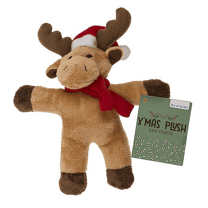 BLU MAGNET 15CM FIGURINE DE CRACIUN DIN PLUSH 99/6702 [3]