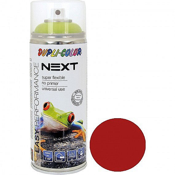 TEM VOPSEA SPRAY DUPLI-COLOR NEXT 400ML 383805/RAL3002 ROSU CARMIN [1]