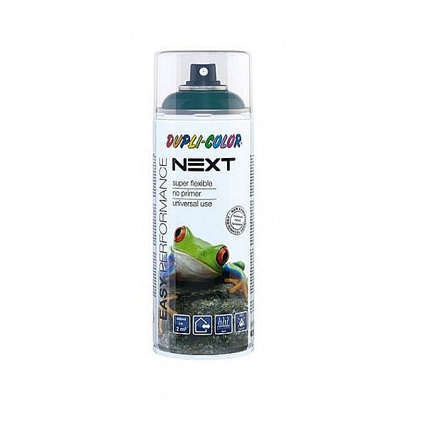 TEM VOPSEA SPRAY DUPLI-COLOR NEXT 400ML 383810/RAL6005 VERDE FRUNZA LUCIOS [1]