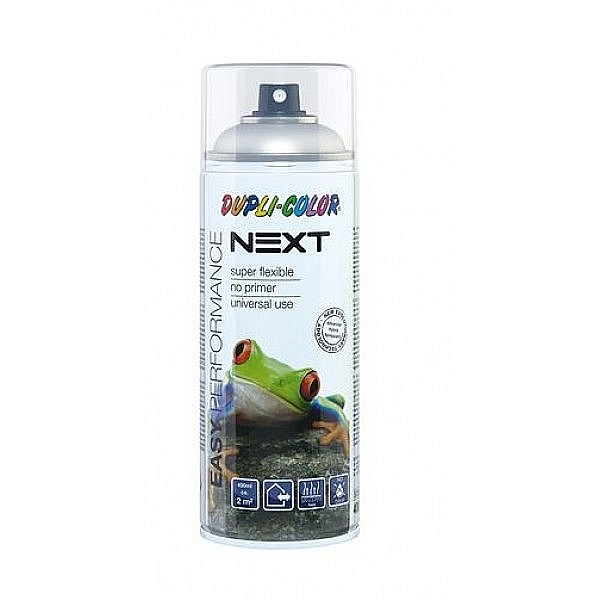 TEM VOPSEA SPRAY DUPLI-COLOR NEXT 400ML 383813/RAL9006 ARGINTIU [1]