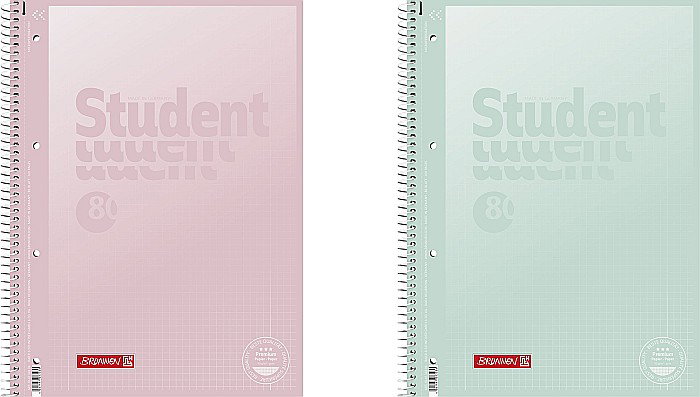 CAIET A4 80F SPIRA SI PERFORATII PASTEL PATRATELE 6732896 [1]