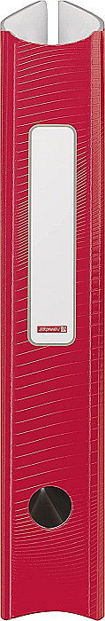 BR BIBLIORAFT A4 5CM PP WAVE COLOR CODE ROSU 2043523 [2]