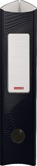 BR BIBLIORAFT A4 7CM PP WAVE COLOR CODE ONIX 2043790 [2]