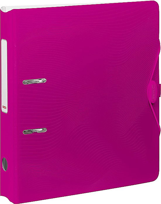 BR BIBLIORAFT A4 5CM PP WAVE COLOR CODE ROZ 2043526 [1]