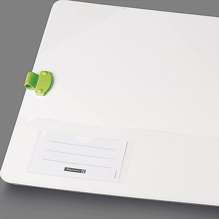 BR BIBLIORAFT A4 5CM PP WAVE COLOR CODE VERDE KIWI 2043552 [6]