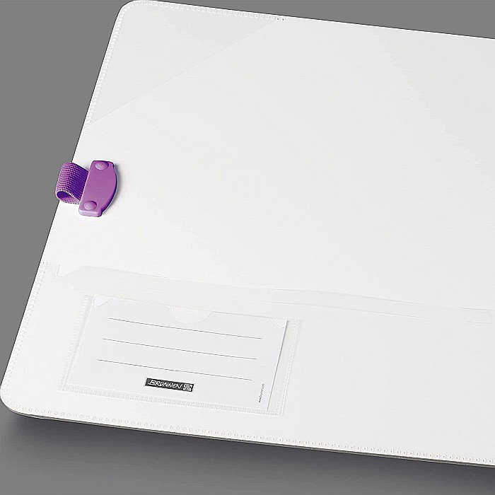 BR BIBLIORAFT A4 5CM PP WAVE COLOR CODE VIOLET 2043560 [6]