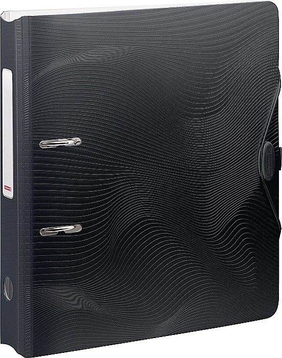 BR BIBLIORAFT A4 5CM PP WAVE COLOR CODE ONIX 2043590 [1]