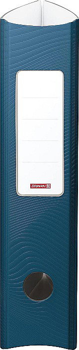 BR BIBLIORAFT A4 7CM PP WAVE ALBASTRU DENIM 2043739 [3]