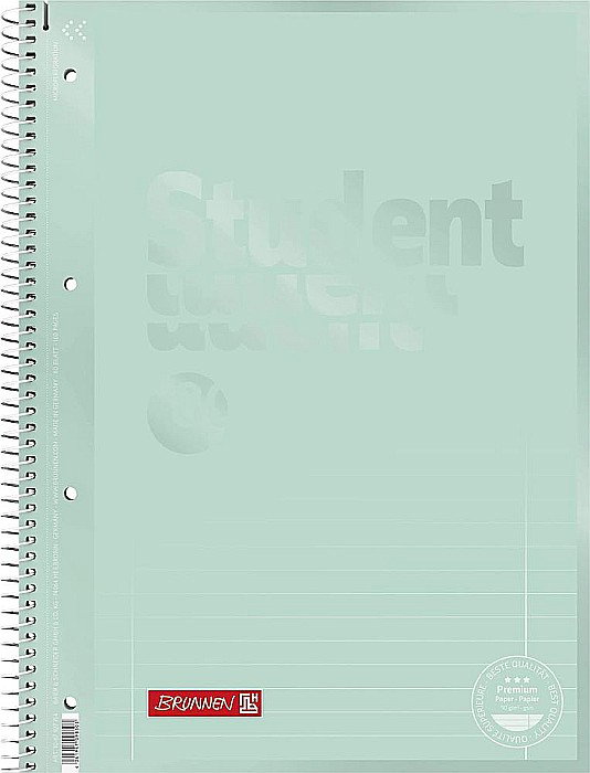 CAIET A4 80F SPIRA SI PERFORATII VERDE MENTA COLOR CODE LINII 67927154 [1]