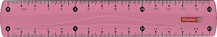 BR RIGLA 15CM BRUNNEN ROSU LALEA 4971525 [1]