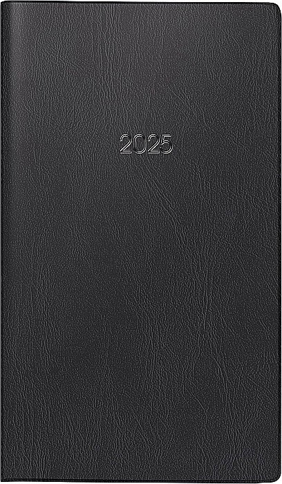 BR AGENDA DATATA SAPTAMANAL BRUNNEN 9*15CM 2025 NEGRU 75528905 [1]